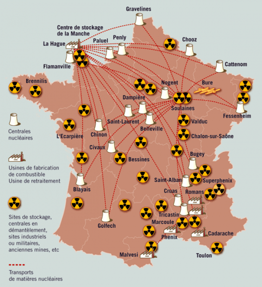 Record mondial d'installations nucléaires par habitant.