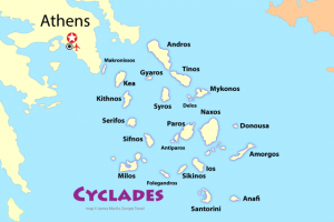 cyclades-islands-map